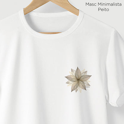 Camiseta Amazônia ARTE FOLHA - BRANCO - cód 2151