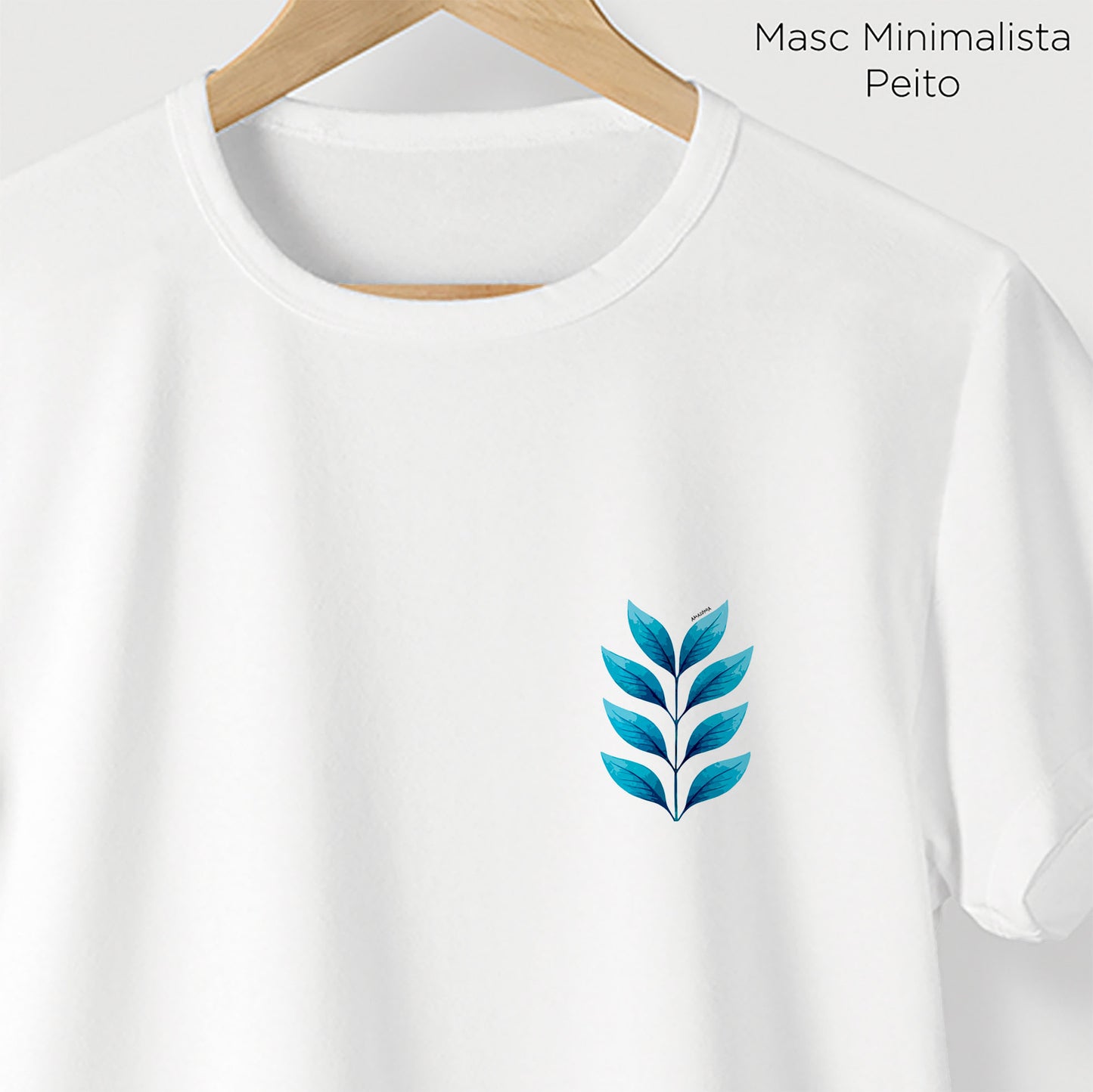 Camiseta Amazônia BIOFOLHAS – BRANCO - cód 2154