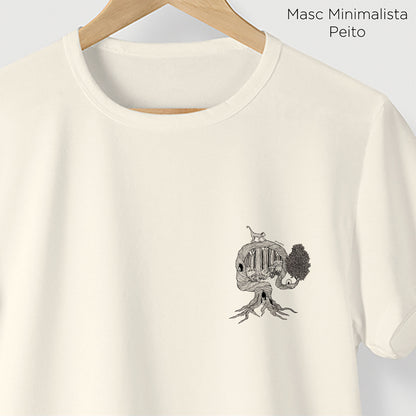 Camiseta Amazônia UMA ÁRVORE MIL VIDAS - OFF WHITE - cód 2158