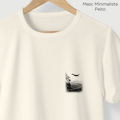 Camiseta Amazônia CLIFF DIVING - OFF WHITE - cód 2198