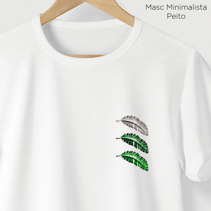 Camiseta Amazônia 3 FOLHAS – BRANCO - cód 2200