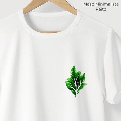 Camiseta Amazônia GALHO FOLHAS – BRANCO - cód 2201