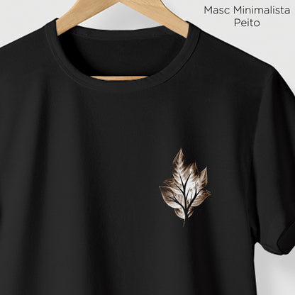 Camiseta Amazônia GALHO FOLHAS – PRETO - cód 2201