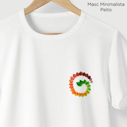 Camiseta Amazônia ESTAÇŌES FOLHAS – BRANCO - cód 2205