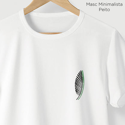 Camiseta Amazônia ASAS FOLHAS – BRANCO - cód 2206