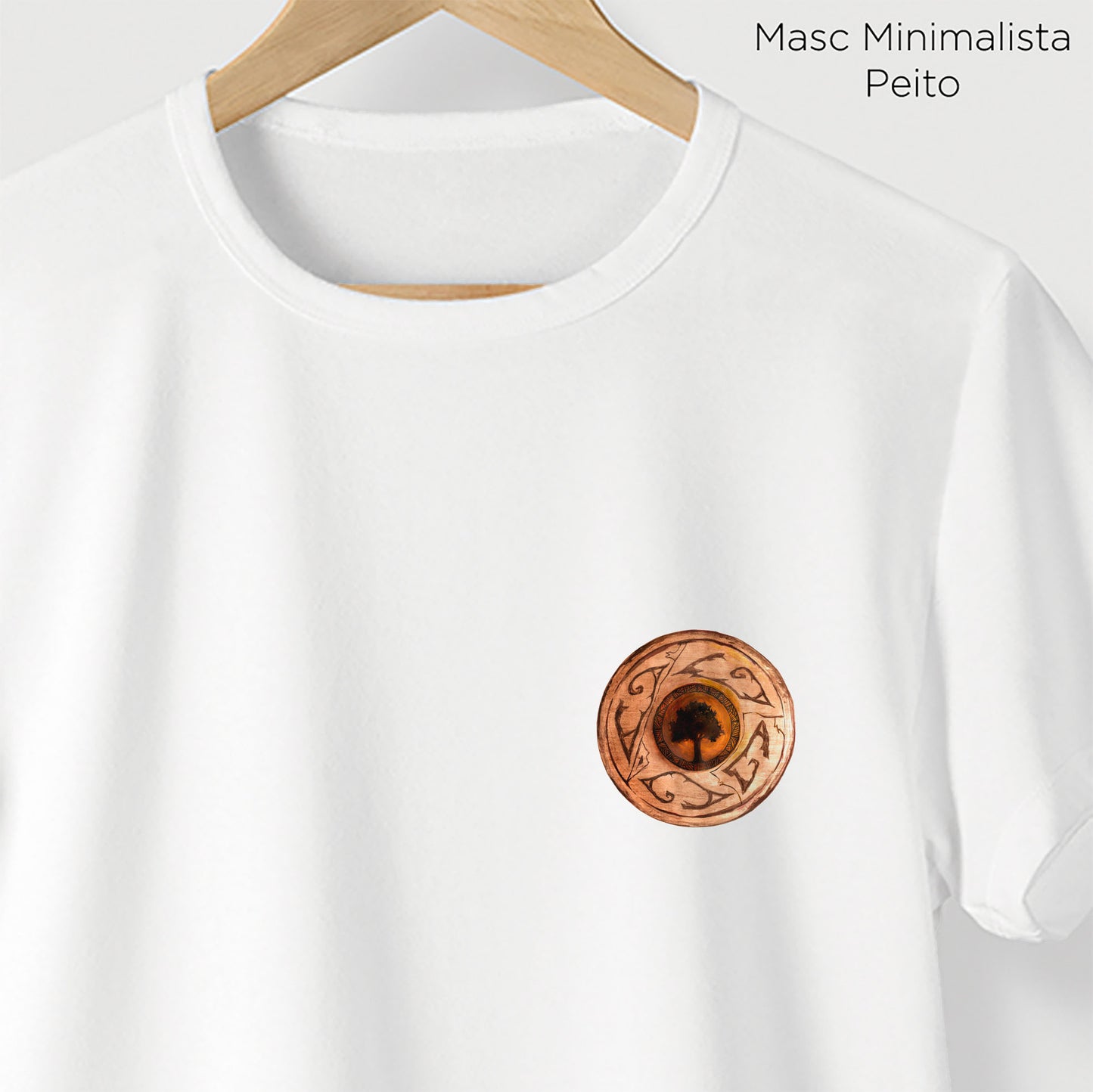 Camiseta Amazônia CERÂMICA – BRANCO - cód 2207