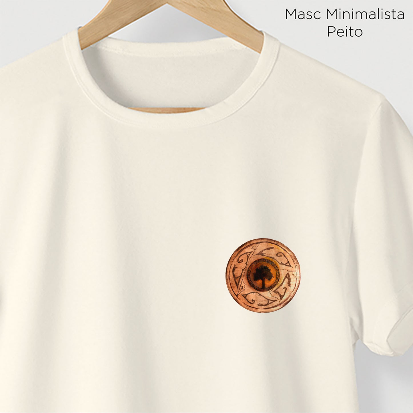 Camiseta Amazônia CERÂMICA – OFF WHITE - cód 2207