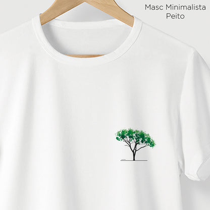 Camiseta Amazônia AQUARELA ÁRVORE – BRANCO - cód 2212