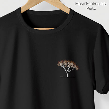 Camiseta Amazônia AQUARELA ÁRVORE – PRETO - cód 2212