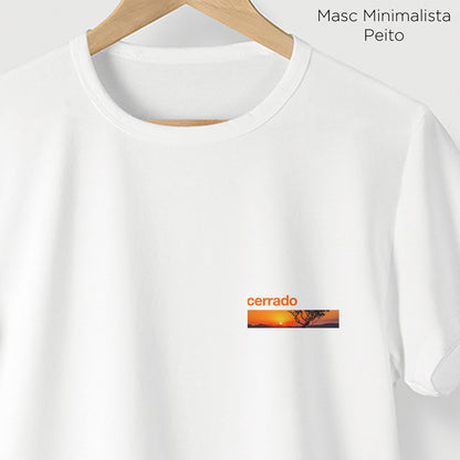 Camiseta Amazônia BIOMA CERRADO – BRANCO - cód 2227