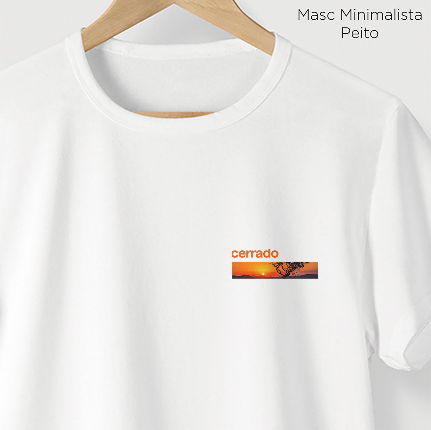 Camiseta Amazônia BIOMA CAATINGA – BRANCO - cód 2226