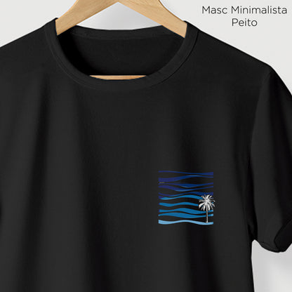 Camiseta Amazônia VENTO HORIZONTE - PRETO - cód 2268