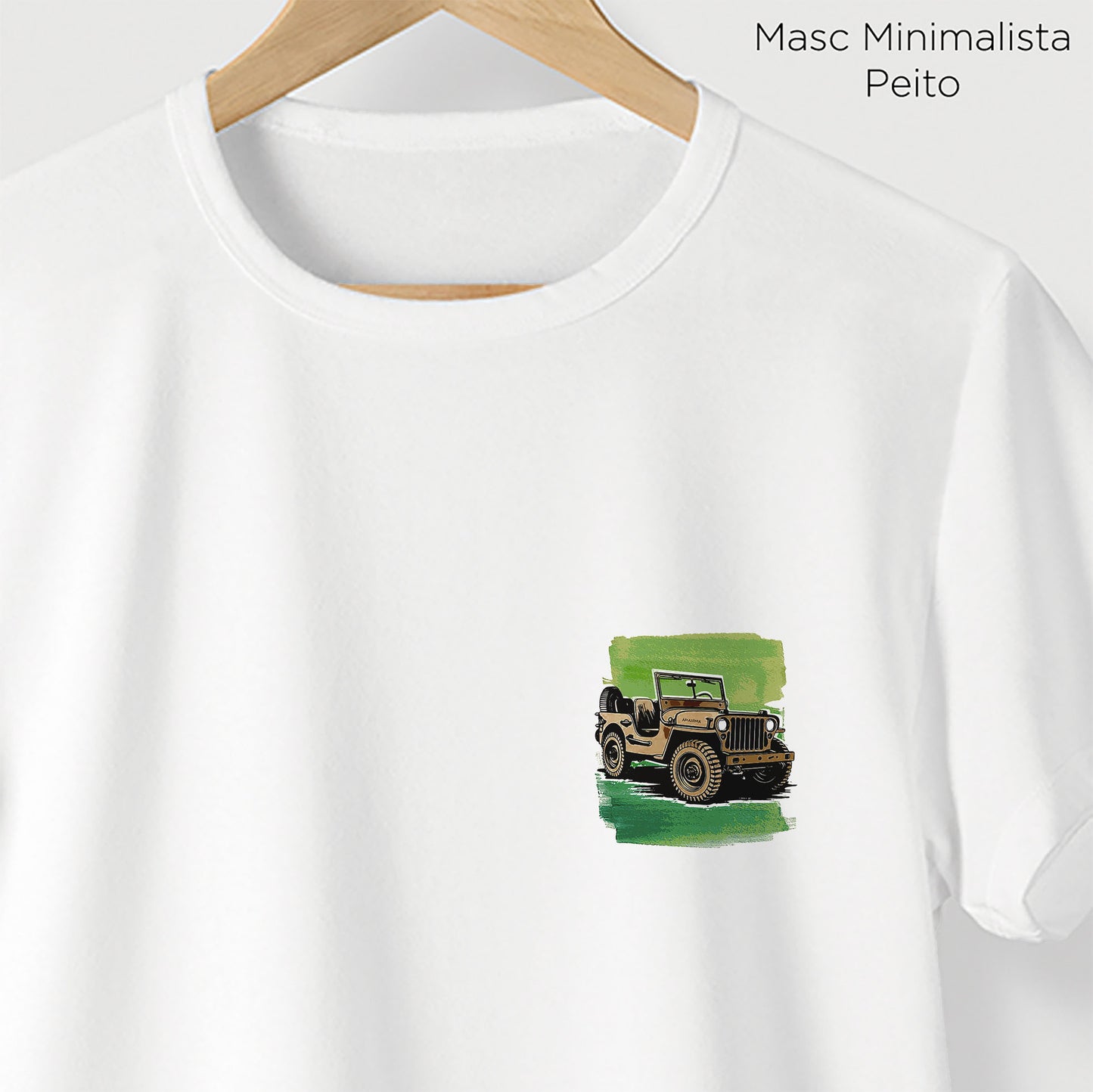Camiseta Amazônia EXPEDIÇÃO - BRANCO - cód 2273