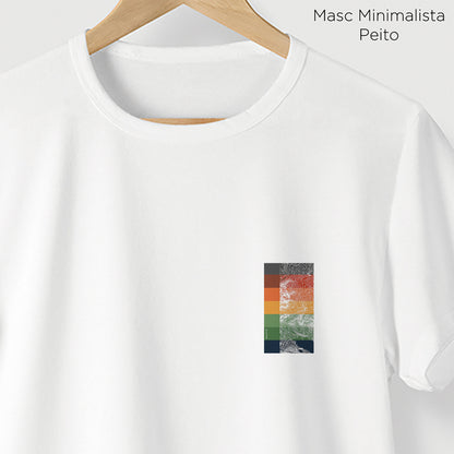 Camiseta Amazônia TOPOGRAFIA - BRANCO - cód 2275
