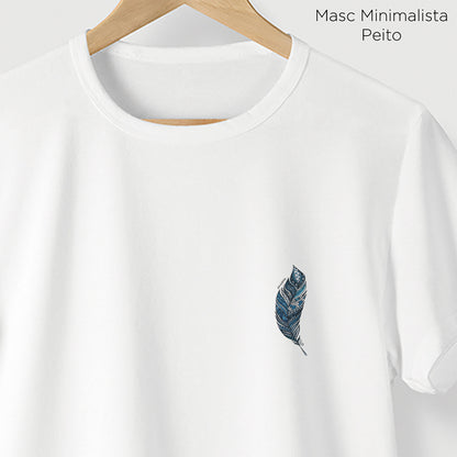 Camiseta Amazônia TRAÇO LIVRE - BRANCO - cód 2280