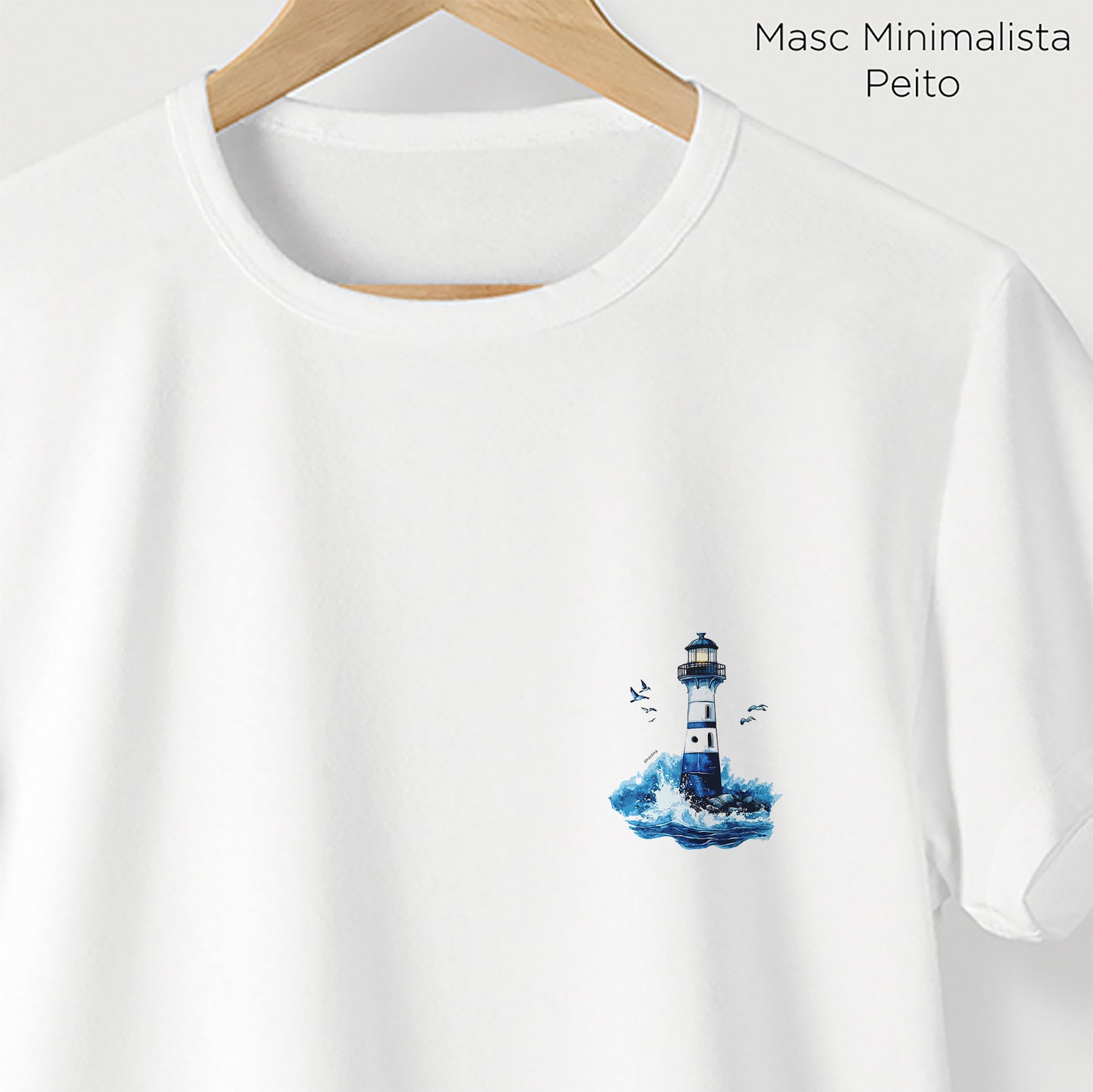 Camiseta Amazônia FAROL - BRANCO - cód 2288