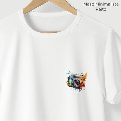 Camiseta Amazônia FOTOGRAFIA - BRANCO - cód 2296
