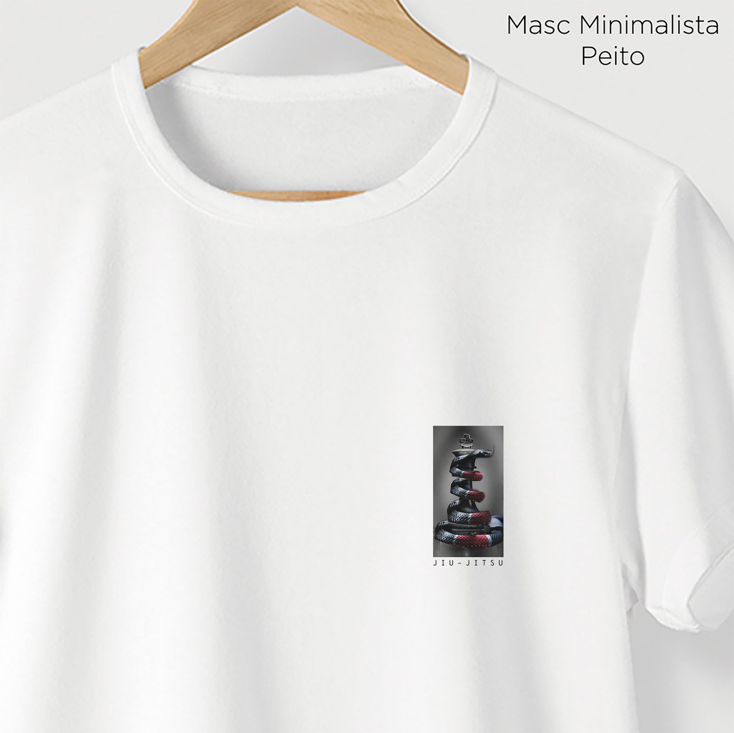Camiseta Amazônia COBRA CORAL – BRANCO - cód 2321