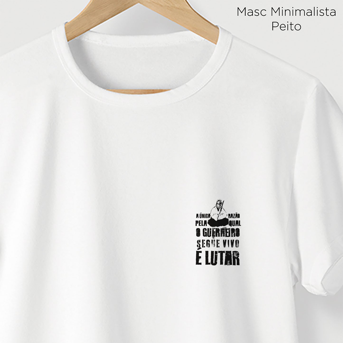 Camiseta Amazônia GUERREIRO – BRANCO - cód 2323