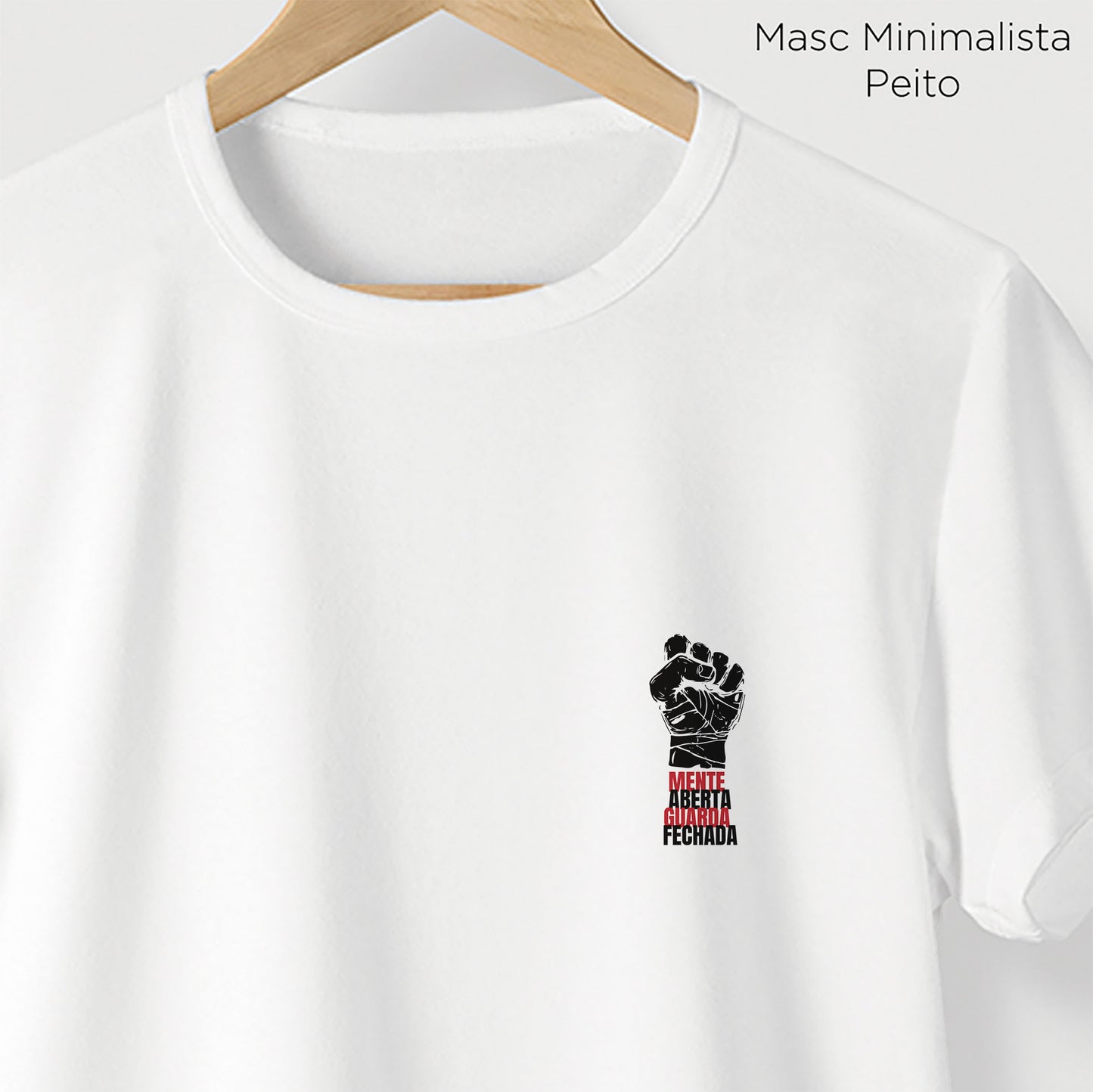 Camiseta Amazônia MENTE ABERTA – BRANCO - cód 2328