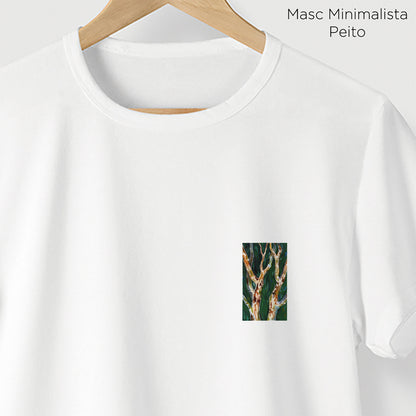 Camiseta Amazônia PAU-FERRO - BRANCO - cód 2338