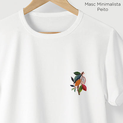 Camiseta Amazônia CACAU - BRANCO - cód 2353