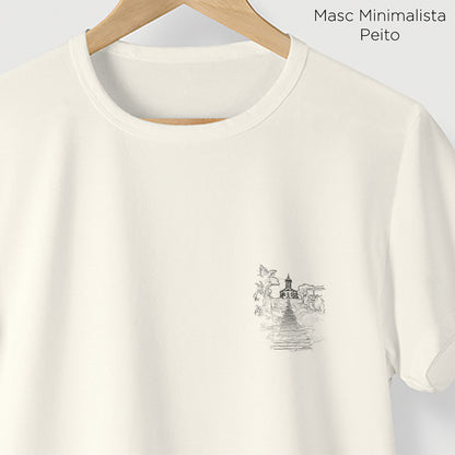 Camiseta Amazônia IGREJA DO SERRO - OFF WHITE - cód 2354