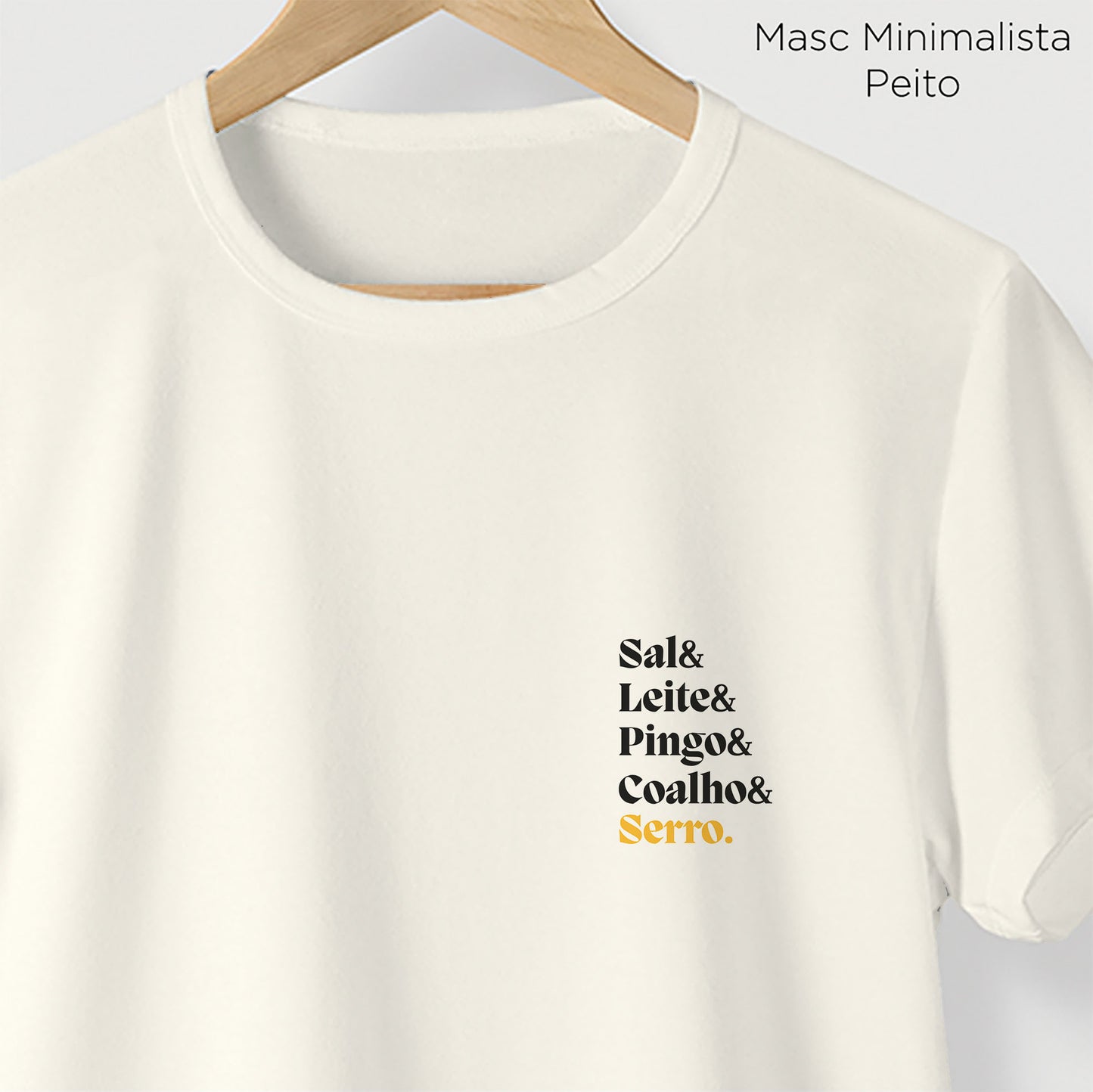 Camiseta Amazônia SERRO DO QUEIJO - OFF WHITE - cód 2355