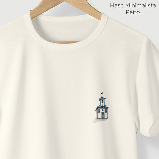 Camiseta Amazônia IGREJA DIAMANTINA - OFF WHITE - cód 2358
