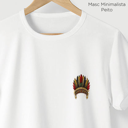 Camiseta Amazônia COCAR BRASILEIRO - BRANCO - cód 2431