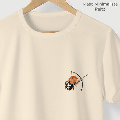 Camiseta Amazônia FLECHA NATIVA - BEGE - cód 2457