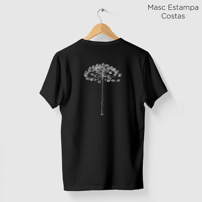 Camiseta Amazônia ARAUCÁRIA - PRETO - cód 10502