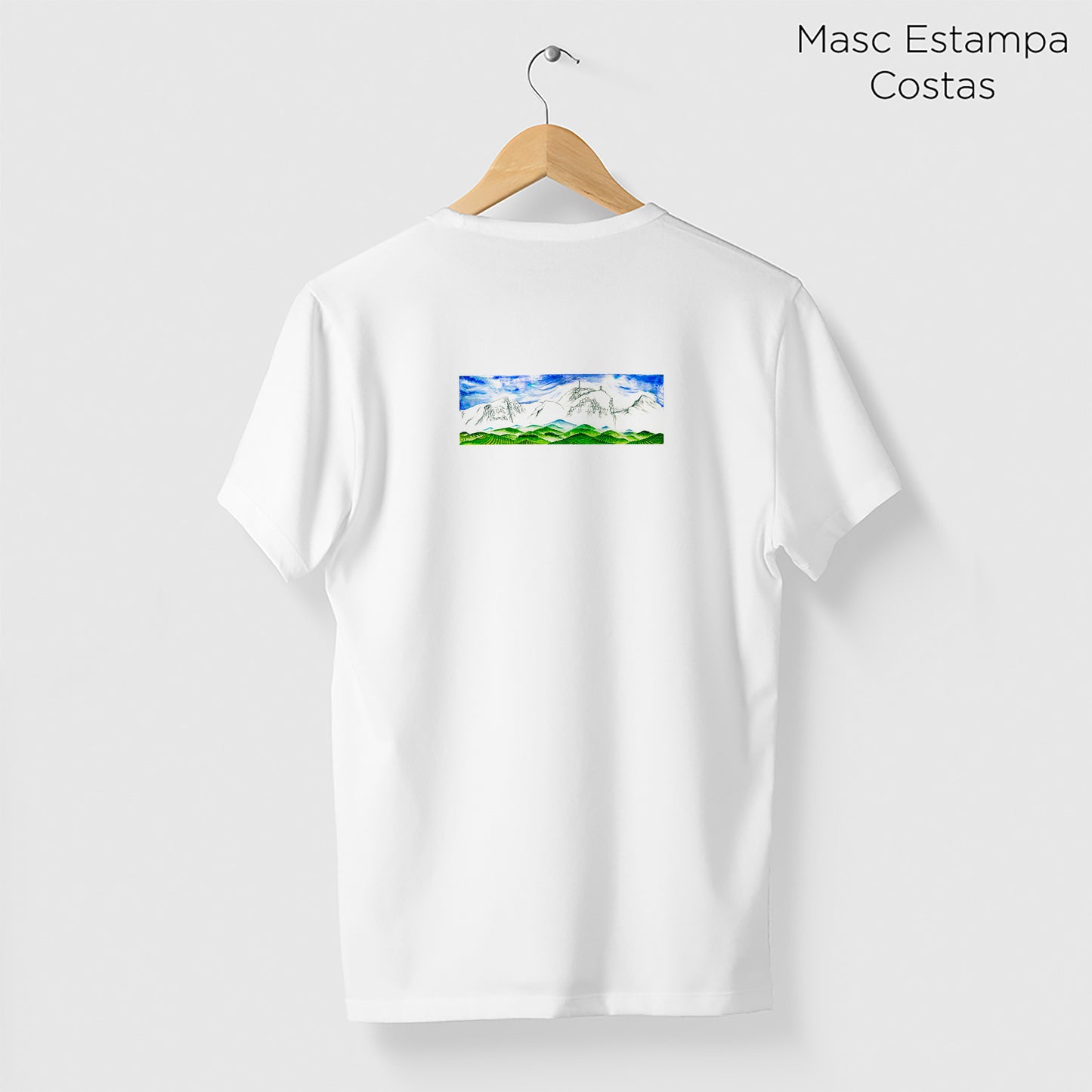 Camiseta Amazônia CAPARAÓ - BRANCO - cód 10562