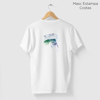 Camiseta Amazônia PICO DA BANDEIRA - BRANCO - cód 10563