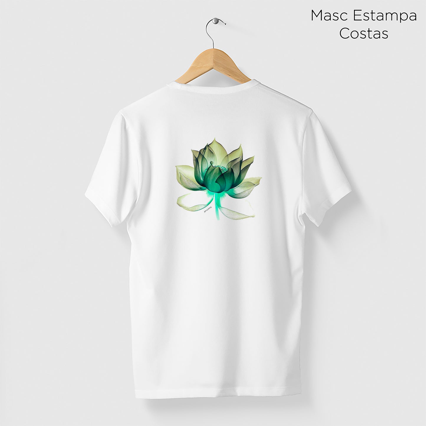 Camiseta Amazônia LOTUS – BRANCO - cód 2085