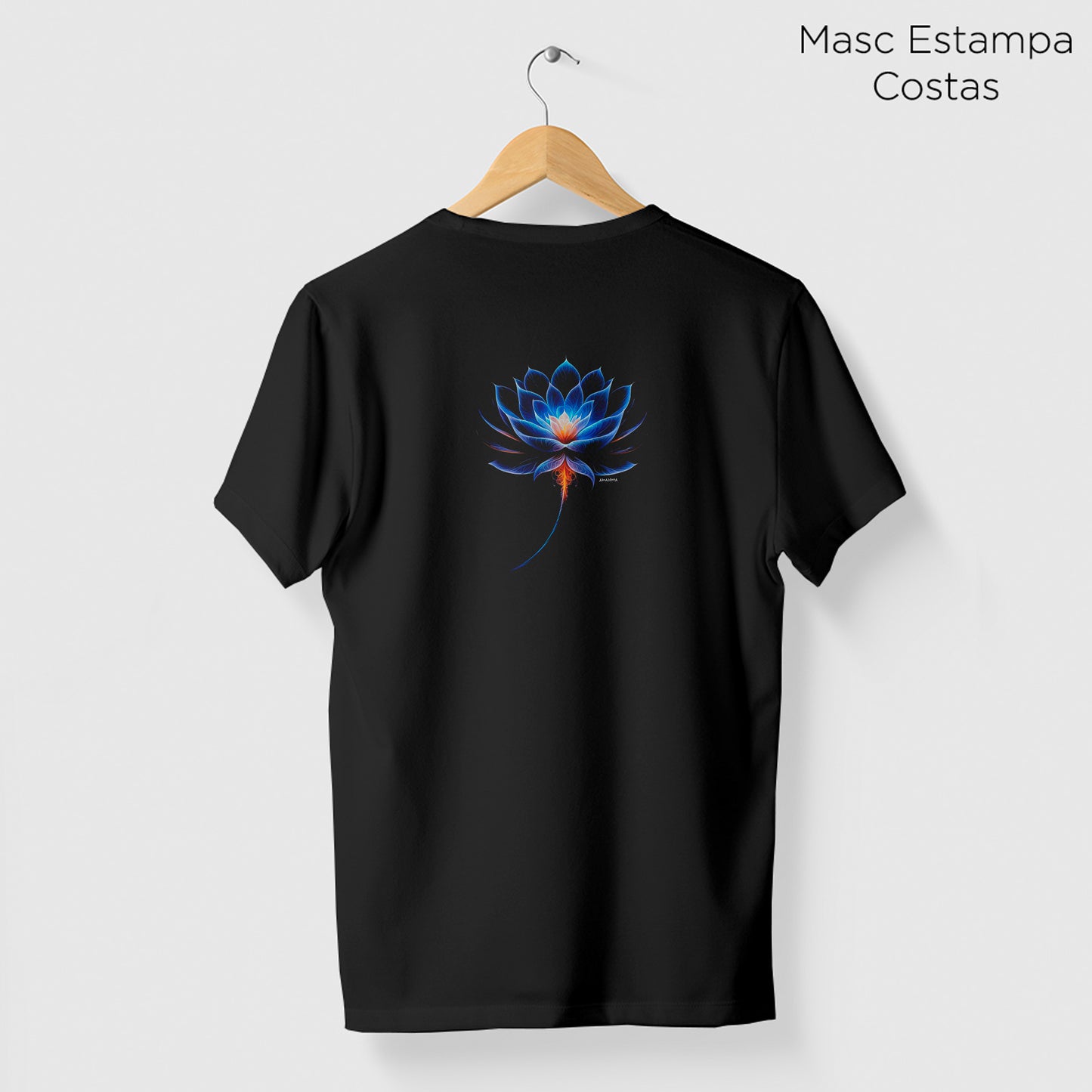 Camiseta Amazônia BIO COLOR – PRETO - cód 2090