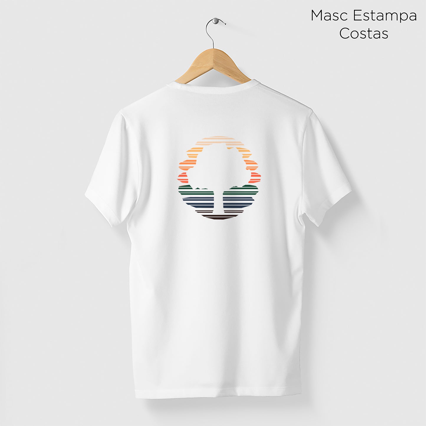 Camiseta Amazônia PANTONE LOGO - BRANCO - cód 2123