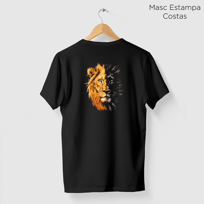 Camiseta Amazônia ON OFF LION - PRETO - cód 2126