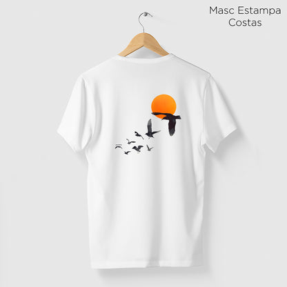 Camiseta Amazônia REVOADA - BRANCO - cód 2134