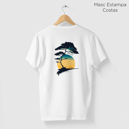 Camiseta Amazônia BONSAI PAISAGEM - BRANCO - cód 2135