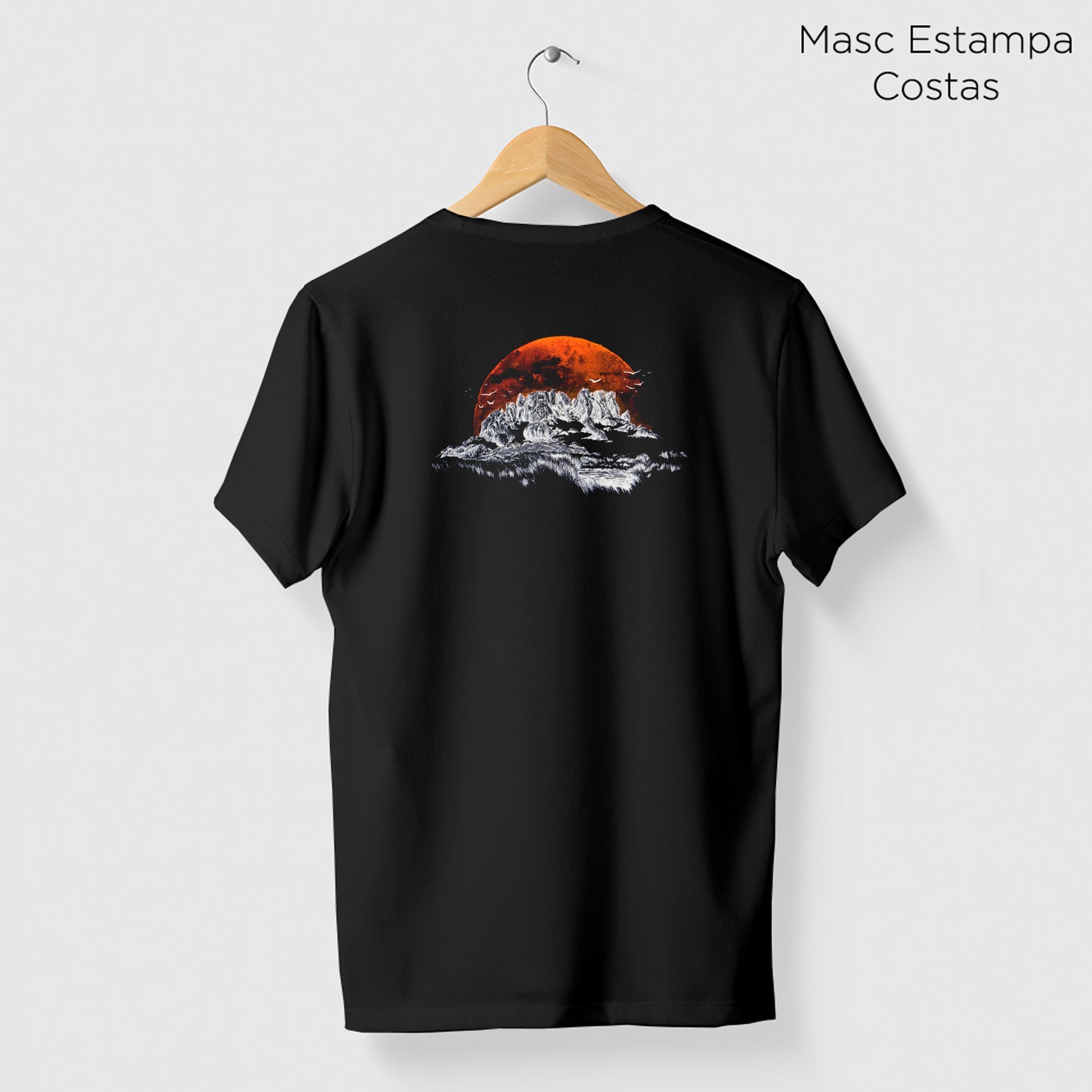 Camiseta Amazônia PARQUE NACIONAL DO ITATIAIA - PRETO - cód 2144