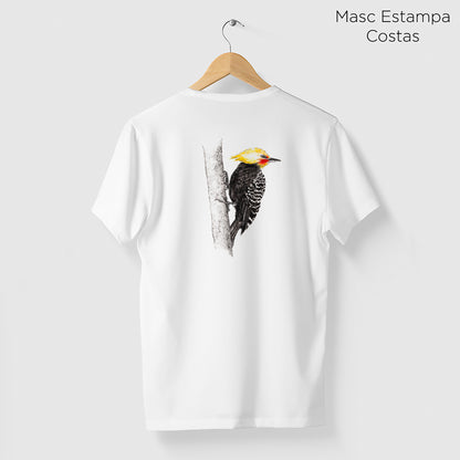 Camiseta Amazônia PICA-PAU - BRANCO - cód 2145