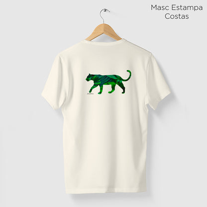 Camiseta Amazônia FAUNA FLORA - OFF WHITE - cód 2150