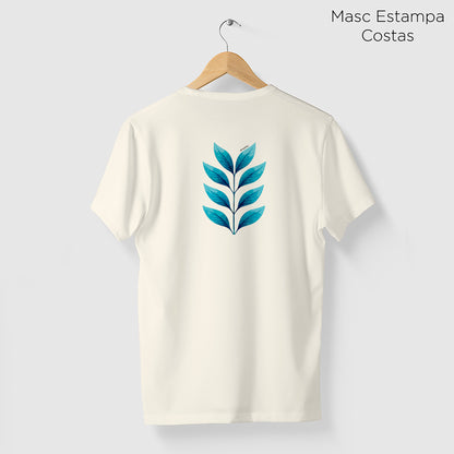 Camiseta Amazônia BIOFOLHAS – OFF WHITE - cód 2154