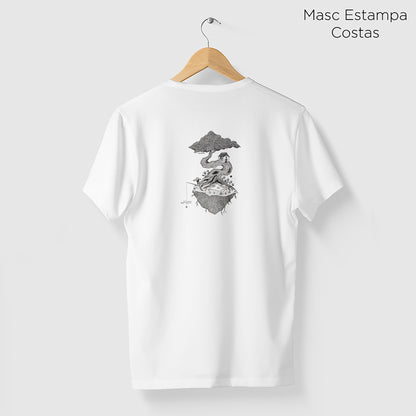 Camiseta Amazônia SONHOS À LINHA - BRANCO - cód 2155