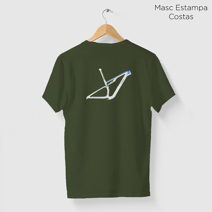 Camiseta Amazônia FRAME – VERDE ESCURO - cód 2162