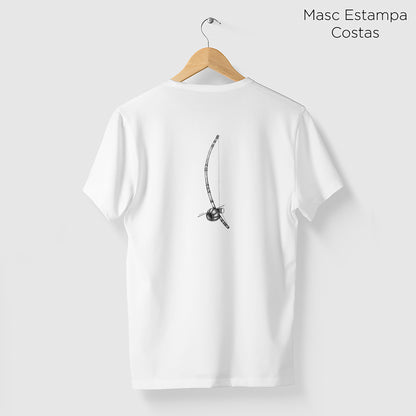 Camiseta Amazônia BERIMBAU - BRANCO - cód 2199