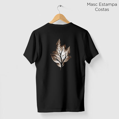 Camiseta Amazônia GALHO FOLHAS – PRETO - cód 2201