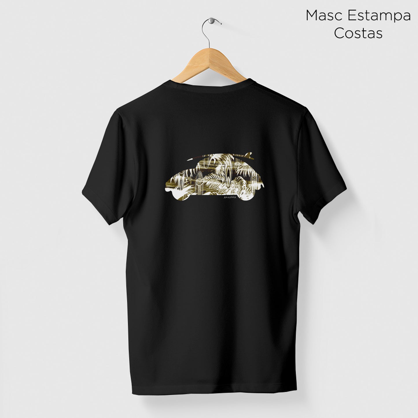 Camiseta Amazônia NATURE TRIP – PRETO - cód 2203