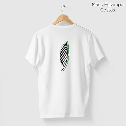 Camiseta Amazônia ASAS FOLHAS – BRANCO - cód 2206